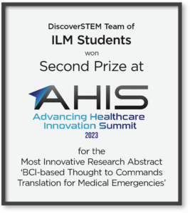 ILM Students Second Prize AHIS 2023