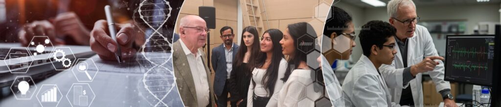 Research mentors of DiscoverSTEM Banner